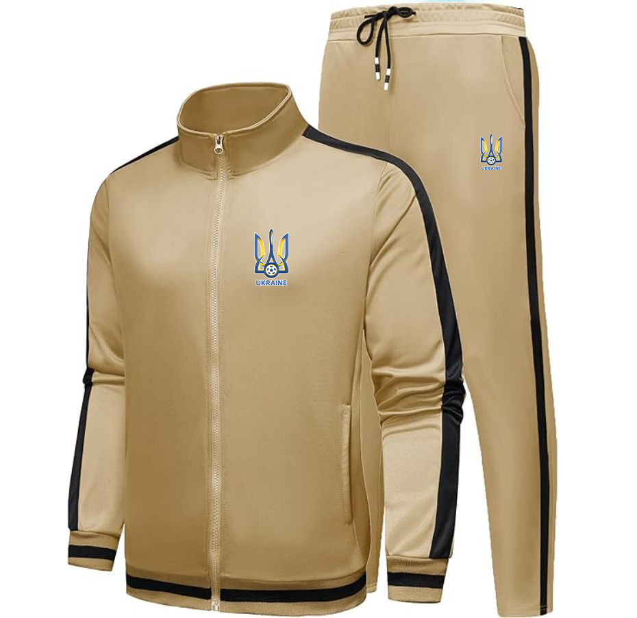 Men's Ukraine National Football Soccer Team  Dri-Fit TrackSuit
